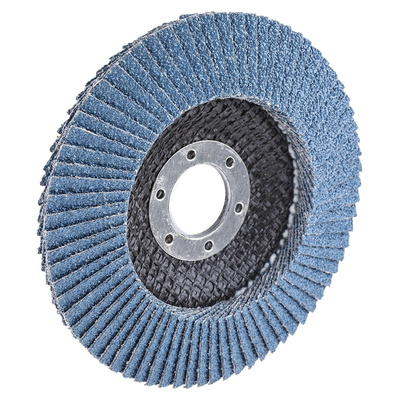 3M 566A Zirconia Aluminium Flap Disc, 115mm, Coarse Grade, P40 Grit, PN65026