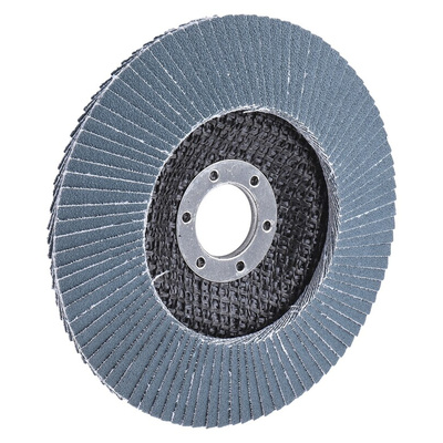 3M 566A Zirconia Aluminium Flap Disc, 125mm, Fine Grade, P120 Grit, PN65026