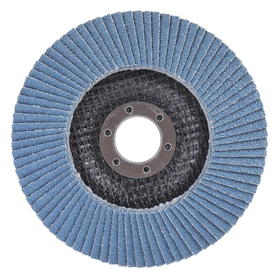 3M 566A Zirconia Aluminium Flap Disc, 125mm, Medium Grade, P60 Grit, PN65026
