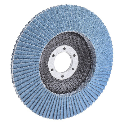 3M 566A Zirconia Aluminium Flap Disc, 125mm, Medium Grade, P60 Grit, PN65026