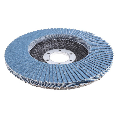 3M 566A Zirconia Aluminium Flap Disc, 125mm, Medium Grade, P60 Grit, PN65026