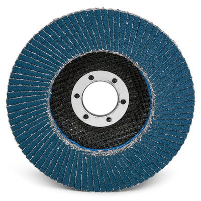 3M 566A Zirconia Aluminium Flap Disc, 115mm, Fine Grade, P120 Grit, PN65026