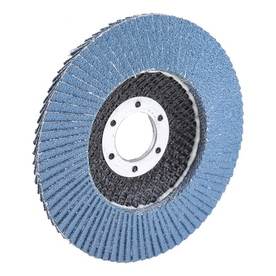 3M 566A Zirconia Aluminium Flap Disc, 115mm, Medium Grade, P80 Grit, PN65026