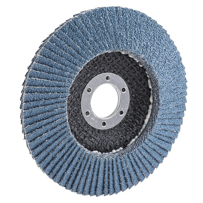 3M 566A Zirconia Aluminium Flap Disc, 125mm, Coarse Grade, P40 Grit, PN65026