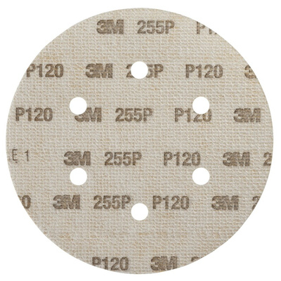 3M Aluminium Oxide, P120 Grit, Hookit