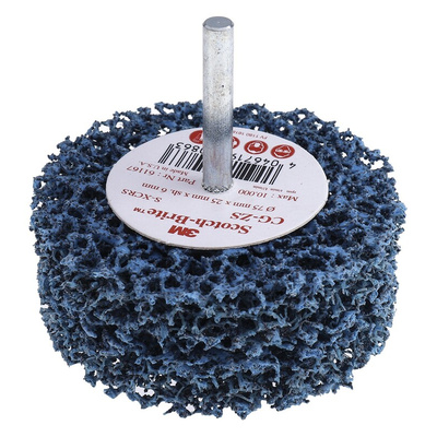 3M CG-ZS Aluminium Oxide Grinding Disc, 75mm x 25mm Thick, Medium Grade, P50 Grit, Scotch-Brite, 1 in pack