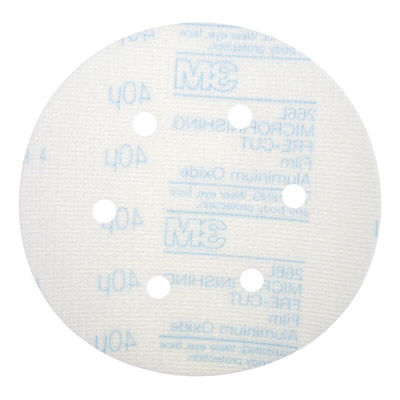 3M Aluminium Oxide Sanding Disc, 150mm, Coarse Grade, P360 Grit, Hookit, 25 in pack