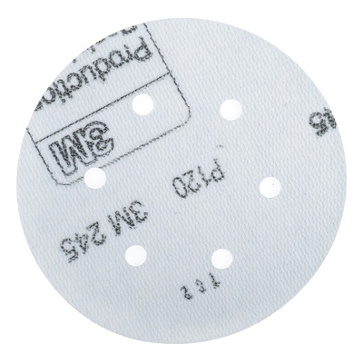 3M Aluminium Oxide Grinding Disc, 150mm, Coarse Grade, P120 Grit, Hookit, 50 in pack