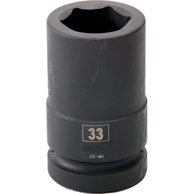 RS PRO 33.0mm, 1.0 in Drive Impact Socket Hexagon