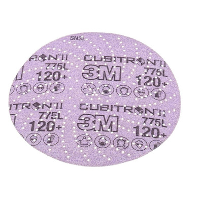 3M Cubitron™ II Ceramic Sanding Disc, 150mm, P120 Grit, 775L, 50 in pack