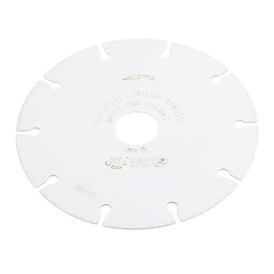 Lenox Aluminium Oxide Cutting Disc, 125mm x 1.3mm Thick, Fine Grade, P120 Grit