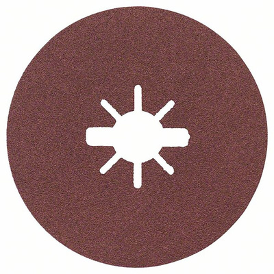 Bosch X-Lock Aluminium Oxide Sanding Disc, 115mm, P60 Grit, R444, 50 in pack