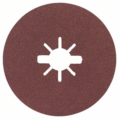 Bosch X-Lock Aluminium Oxide Sanding Disc, 115mm, P120 Grit, R444, 50 in pack