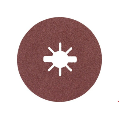 Bosch X-Lock Aluminium Oxide Sanding Disc, 125mm, P60 Grit, R444, 50 in pack