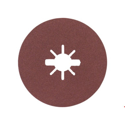 Bosch X-Lock Aluminium Oxide Sanding Disc, 125mm, P120 Grit, R444, 50 in pack