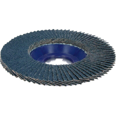 Bosch X-Lock Zirconia Aluminium Flap Disc, 115mm, P40 Grit, X571