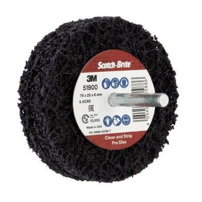 3M Silicon Carbide Sanding Disc, 75mm, Extra Coarse Grade, 10 in pack