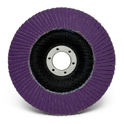 3M Zirconia Aluminium Flap Disc, 125mm, Fine Grade, P120 Grit, 769F