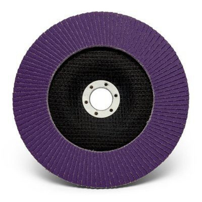 3M Zirconia Aluminium Flap Disc, 180mm, Fine Grade, P60 Grit, 769F