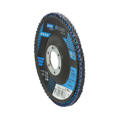 Norton X-Treme - Flap Discs Zirconium, 115mm x 1.5mm Thick, 40 Grit, X-Treme - Flap Discs