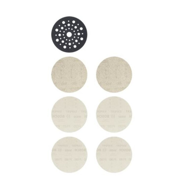 Bosch Expert Sanding Disc, 125mm, 80, 120, 180 Grit, M480