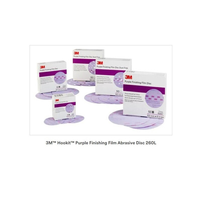 3M Aluminium Oxide Sanding Disc, 150mm, P800 Grit