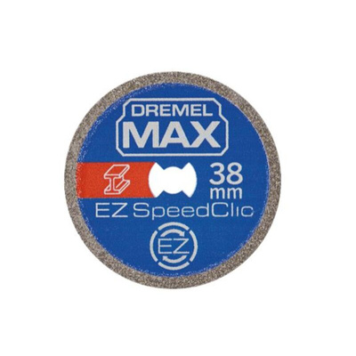 Bosch Dremel Max Cubic Boron Nitride Cutting Disc, 38mm x 1mm Thick, SC456DM, 1 in pack
