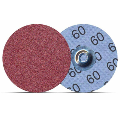 PREMINES DEBURRING ALOX Aluminium Oxide Sanding Disc, 51mm, P60 Grade, P60 Grit, 12154, 100 in pack