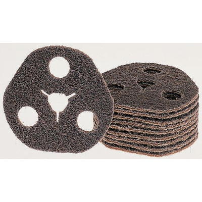 Norton Aluminium Oxide Grinding Disc, 115mm, Medium Grade, P60 Grit, AVOS Disc, 10 in pack