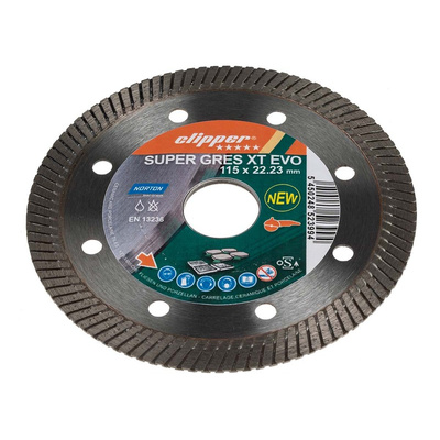 Norton Ceramic Cutting Disc, 115mm x 1.2mm Thick, Coarse Grade, Super Gres, 1 in pack
