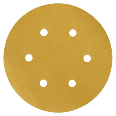 3M Hookit Aluminium Oxide Sanding Disc, 152mm, Very Fine Grade, P320 Grit, 500 in pack