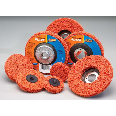 Norton Blaze Rapid Strip Ceramic Stripping Disc, 50mm, Coarse Grade, Blaze Rapid Strip, 5 in pack