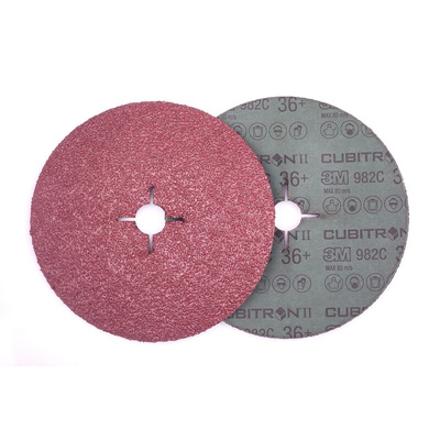 3M Cubitron™ II Ceramic Sanding Disc, 125mm, P80 Grit, 3M™ Cubitron™ II 982C
