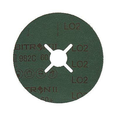 3M Cubitron™ II Ceramic Sanding Disc, 115mm, P80 Grit, 3M™ Cubitron™ II 982C, 25 in pack