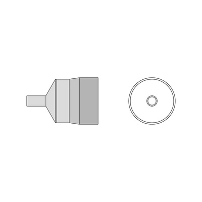 Weller TNR Hot Air Nozzle for use with WTHA1 Hot Air Stations