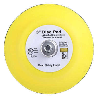 RS PRO Backing Pad, 75mm Diameter