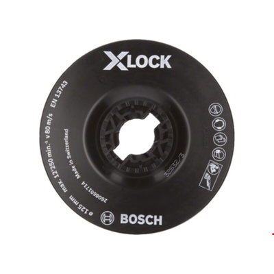 Bosch X-Lock, X-Lock Backing Pad, 125mm Diameter