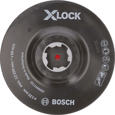 Bosch X-Lock Backing Pad, 125mm Diameter