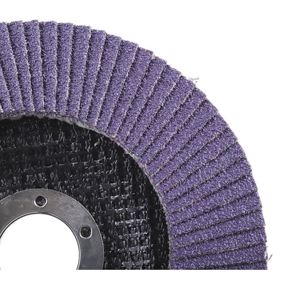 3M Zirconia Aluminium Flap Disc, 125mm, Fine Grade, P60 Grit, 769F