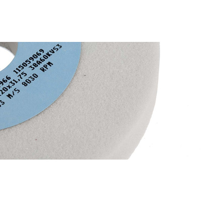 Norton VITRIUM 3 Straight Wheel Aluminium Oxide Grinding Wheel, 150mm Diameter, P60 Grit