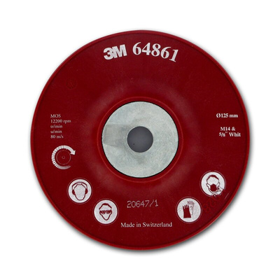 3M High Performance, 7000032410 Backing Pad for 125mm Disc