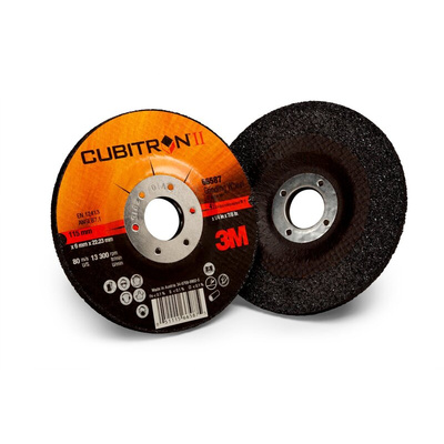 3M 7100074408 Cubitron II Ceramic Grinding Wheel, 230mm Diameter, 36μm Grit