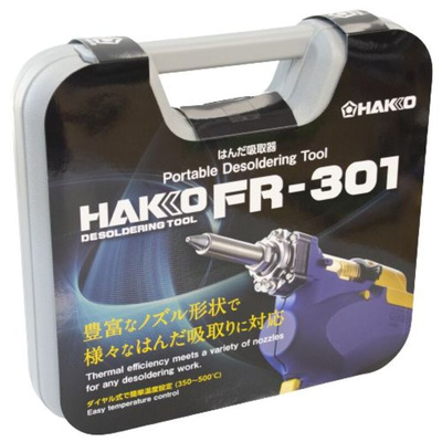 Hakko FR301-22 Desoldering Gun, 120W Output, UK Plug