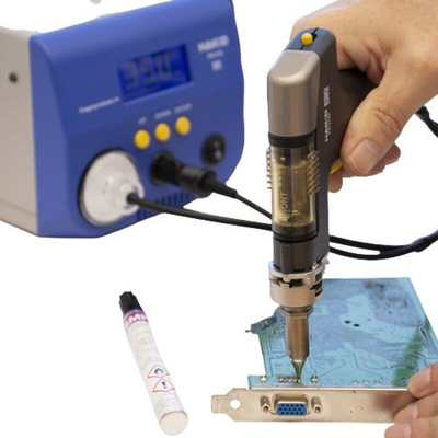 Hakko FR410-72 Desoldering Station, 190W Output, UK Plug 168 mm Length