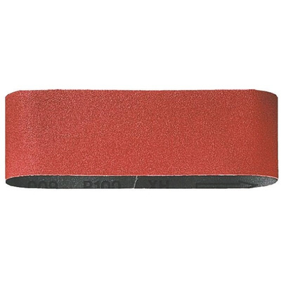 Bosch X440 Sanding Belt, 533mm 75mm, P100 Grit, Fine Grade