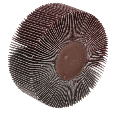 3M Aluminium Oxide Flap Wheel, 80mm Diameter, P60 Grit