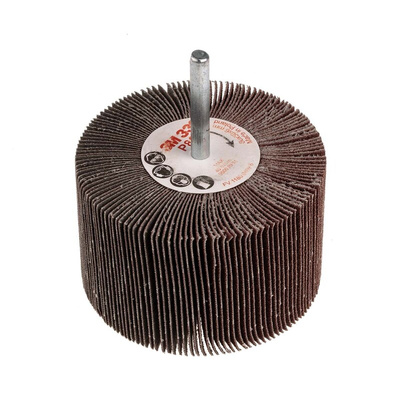 3M Aluminium Oxide Flap Wheel, 80mm Diameter, P80 Grit