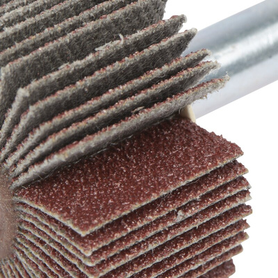 3M 339 Aluminium Oxide Flap Wheel, 30mm Diameter, P80 Grit