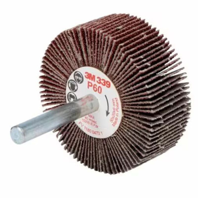 3M Aluminium Oxide Flap Wheel, 50mm Diameter, P60 Grit