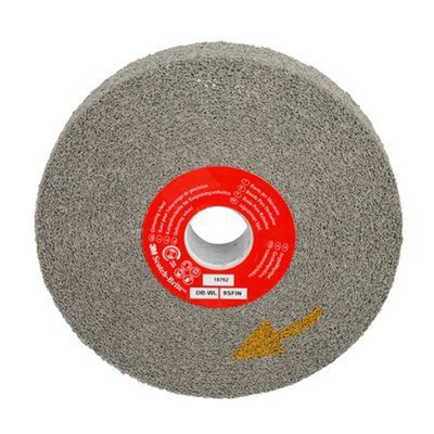 3M Silicon Carbide Deburring & Finishing Wheel, 25.4mm Diameter, Very Fine